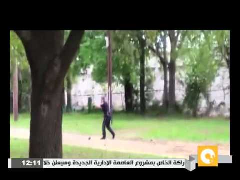 فيديو إقالة ضابط شرطة متهم بإطلاق النار على رجل أسود