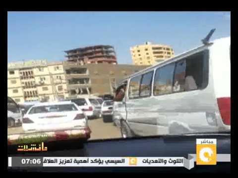 فيديو تأخر وصول سيارة إسعاف في المطرية