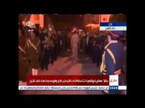 صلاة الجنازة على شهداء حادث كفر الشيخ