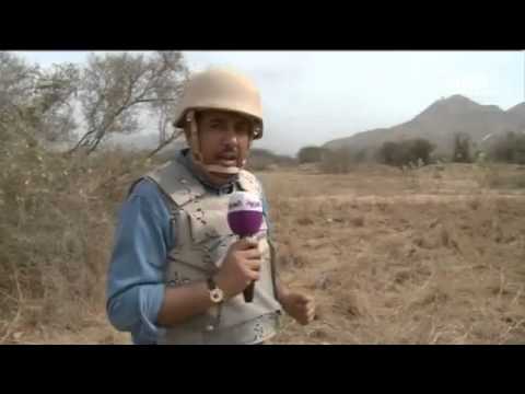 شاهد القوات السعودية تُمشط المناطق الحدودية