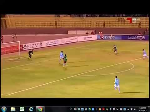 شاهد حارس الفيصلي الأردني  يسجل هدف دبل كيك في مرماه
