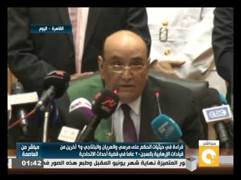 شاهد حيثيات الحكم على المتهمين بالسجن 20 عامًا