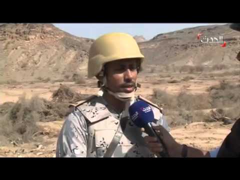 بالفيديو قصف تجمعات حوثية حاولت الاقتراب من الحدود