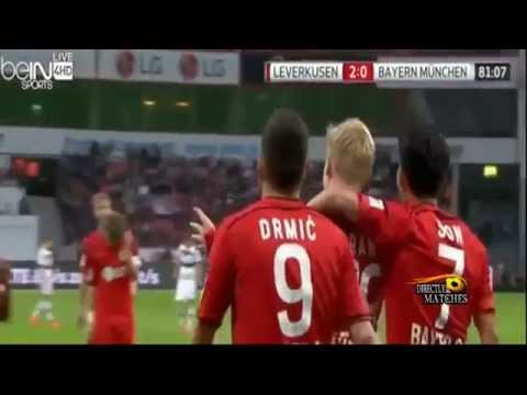 فيديو أهداف فوز باير ليفركوزن على بايرن ميونيخ