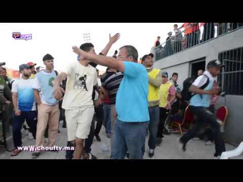 شاهد الفوضى عقب مباراة يوسفية برشيد وقصبة تادلة