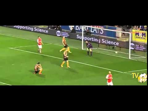 بالفيديو أرسنال يدك هال سيتي بثلاثية صادمة