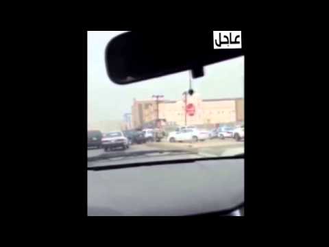 بالفيديو سقوط قذائف هاون علَى حي الفهد في نجران