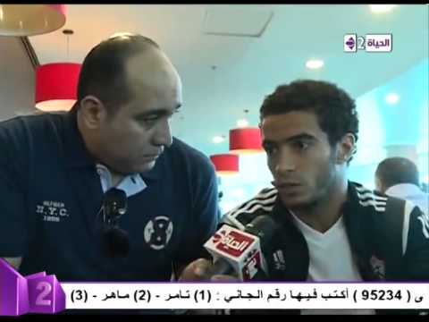 شاهد عمر جابر يتمنى الحصول على لقب البطولة