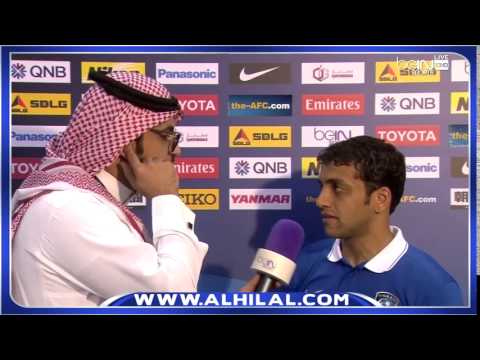 شاهد الشلهوب يهنئ جماهير الهلال بالانتصار