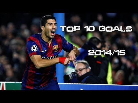 شاهد أجمل 10 أهداف للنجم لويس سواريز مع برشلونة