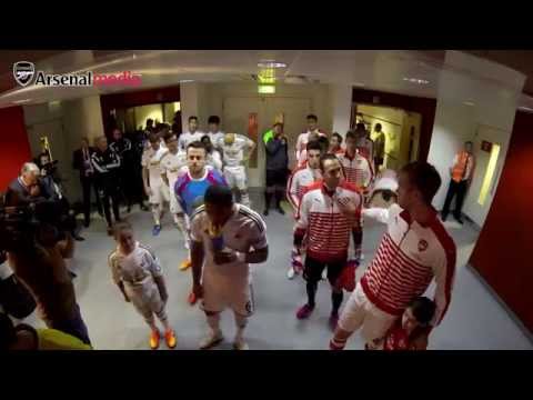 فيديو كواليس مباراة آرسنال وسوانزي سيتي