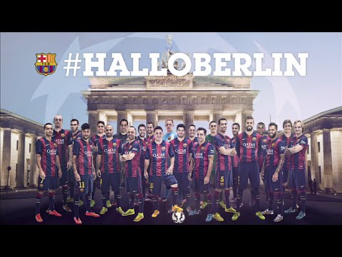 شاهد برشلونة يحتفل بنهائي تشامبيونز ليغ