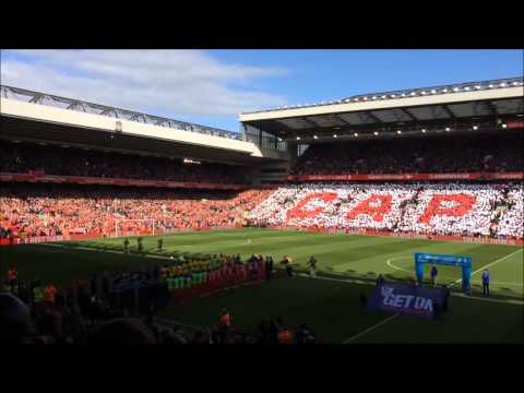 شاهد وداع أسطوري من جماهير ليفربول لجيرارد