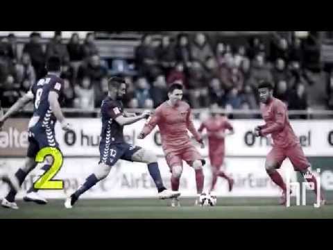 بالفيديو  أروع 10 مهارات للبرغوث ميسي