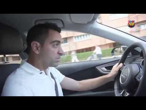 فيديو تعامل تشافي مع جمهور البارسا