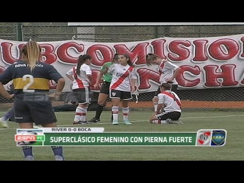 بالفيديو مباراة تكسير عظام بين سيدات بوكا جونيور وريفر بليت