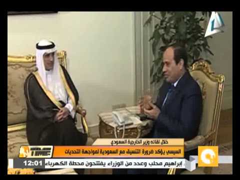 شاهد الرئيس السيسي يؤكد ضرورة التنسيق مع السعودية لمواجهة التحديات