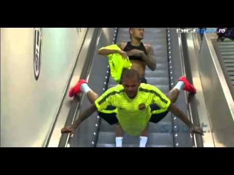 شاهد جنون ألفيس داخل فندق برشلونة في برلين