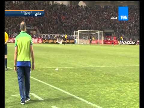 شاهد رد فعل إكرامي بعد تصدي عادل لضربة جزاء