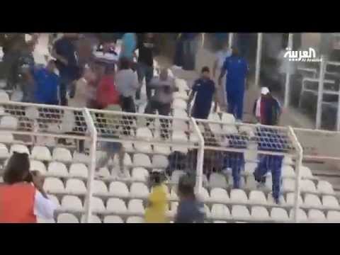 شجار بين الجمهور اللبناني والكويتي