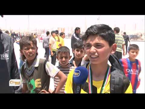 فيديو انطلاق دورة لـكرة القدم في مخيم الزعتري