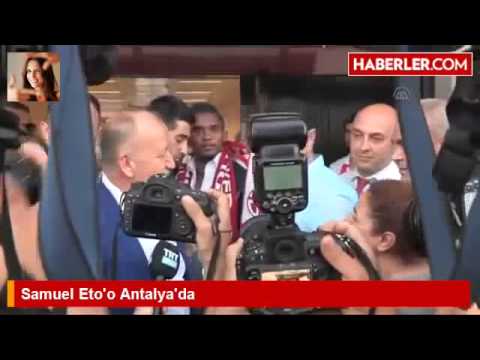 جماهير أنطاليا سبور تستقبل صامويل إيتو