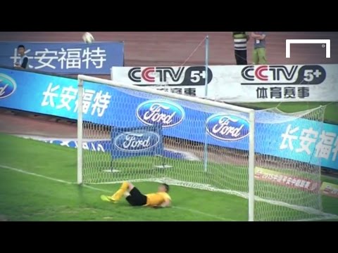 شاهد تسديدة صاروخية من 40 ياردة