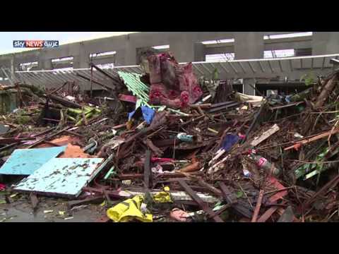 عام على إعصار هايان في الفلبين
