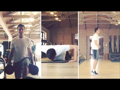 شاهد تشيزني يستعد لمنافسة تشيك على عرين أرسنال