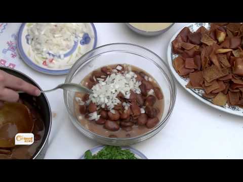 فيديو تسئية ثريد وحمص باللبن وفول بالزيت