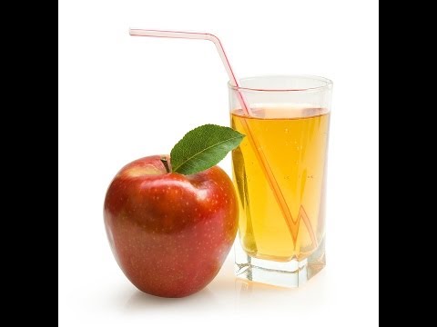 شاهد طريقة تصنيع وتعبئة عصير التفاح