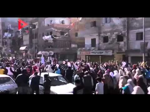 أنصار الإخوان يتظاهرون في الإسكندرية