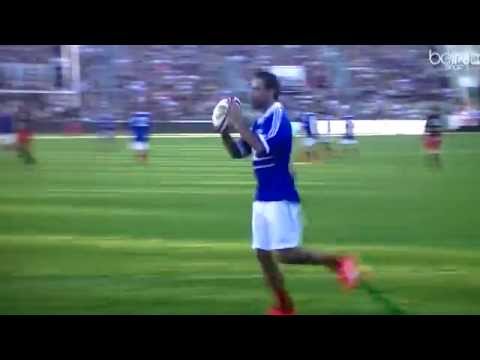 شاهدزيدان يشارك فى مباراة خيرية لـ “الرجبى”