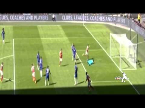 شاهد أرسنال يهزم تشيلسي في مباراة السوبر