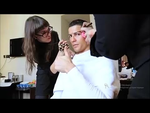 شاهد رونالدو يتجول فى شوارع مدريد متنكرًا