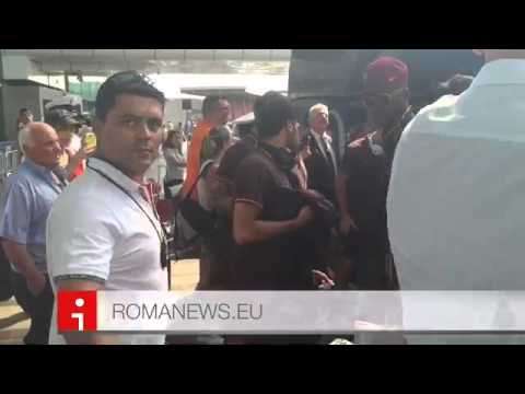 شاهد محمد صلاح يرافق روما إلى إسبانيا