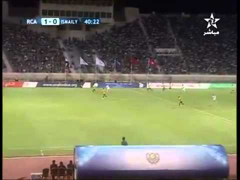 شاهد الرجاء المغربي يؤكد  تفوقه على الإسماعيلي بسبب وسط الملعب
