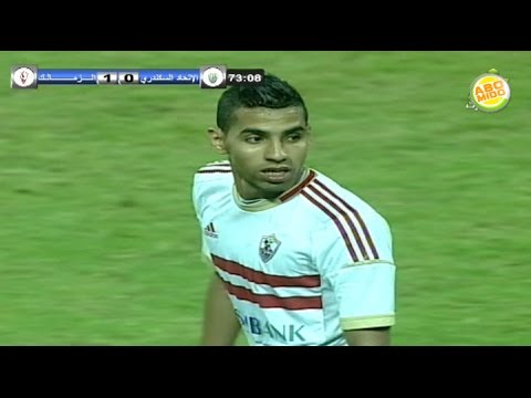 شاهد هدف مؤمن زكريا فى شباك الاتحاد يمنح الزمالك 3 نقاط غالية