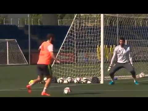 شاهد مراوغة رائعة من تشرشيف في تدريبات الريال