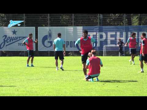 شاهد هالك يتواجد في تمرين زينيت الروسي