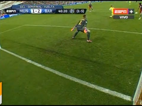 تصدي حارس البارسا تير شتيجن الأفضل في أوروبا 2015