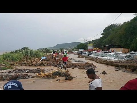 شاهد 25 قتيلًا جراء العاصفة أوريكا في جمهورية الدومينيكان