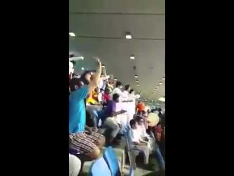 شاهد جماهير القادسيه تردد جحفلي في مباراة النصر و القادسية