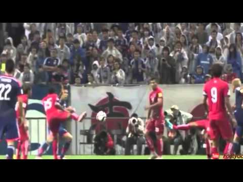 شاهد “ثلاثية” يابانية في شباك كمبوديا ضمن تصفيات المونديال