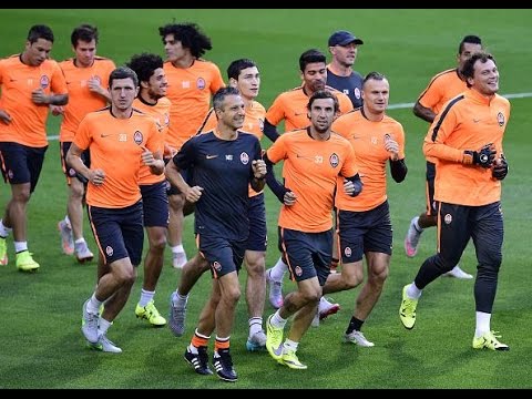 شاهد تدريبات شاختار الأوكراني قبل مواجهة ريال مدريد