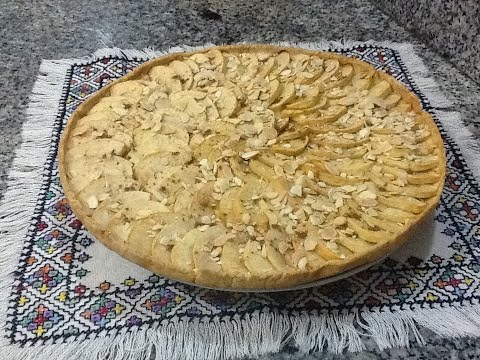 فيديو تورتة بالتفاح والقرفة بعجينة البريزي