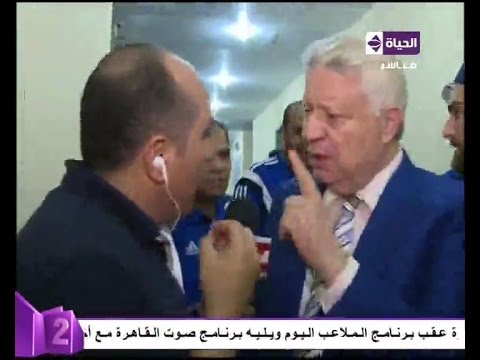 شاهد مرتضى منصور يفقد أعصابه ويصرخ على الهواء
