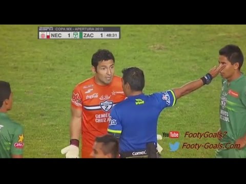 شاهد حارس مكسيكي يسجل هدفًا نادرًا في مرماه