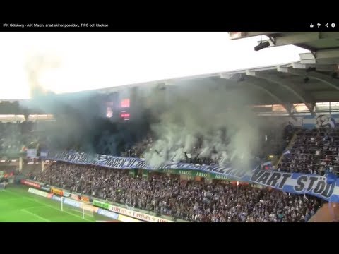 شاهد جماهير الدوري السويدي تُشعل غويتبرغ