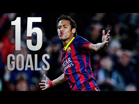 شاهد 15 هدفًا لنيمار فى 41 مباراة فى 2013